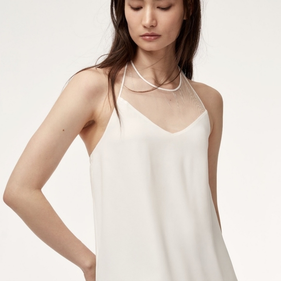 BNWT Babaton Mirco Halter Blouse - Picture 1 of 5